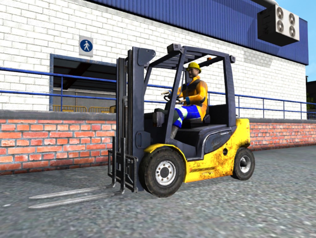 External view Forklift Truck Simulator